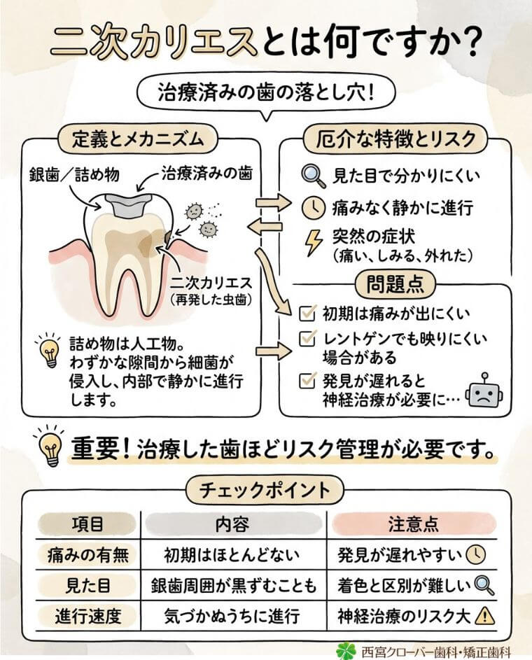 二次カリエスとは何ですか？