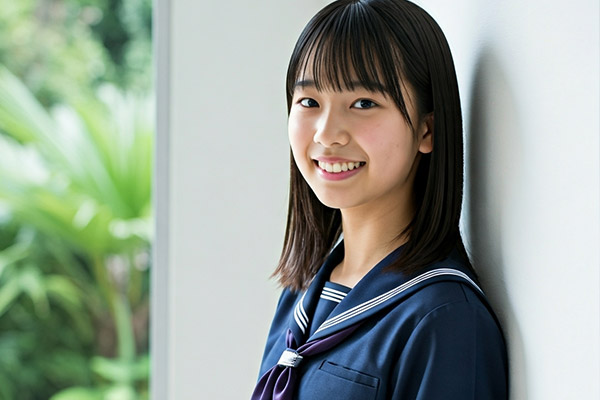 女の子